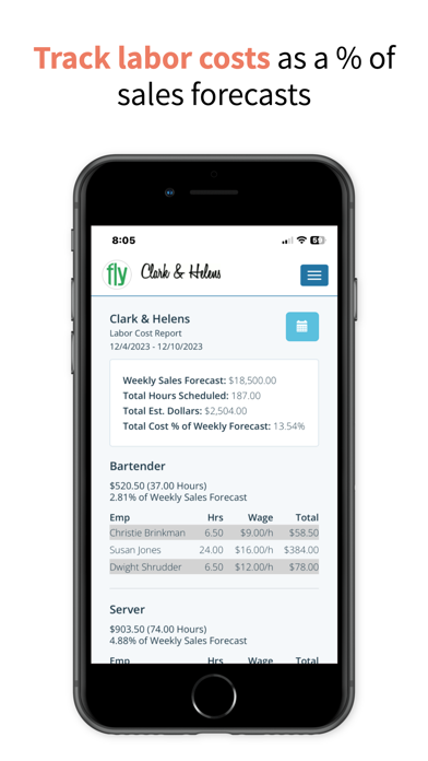 Schedulefly screenshot 1