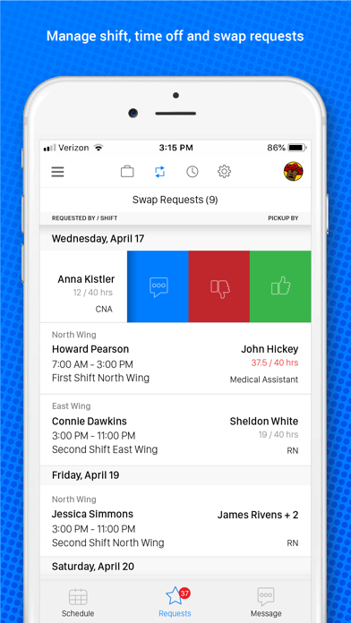 SchedulePop for Managers screenshot 2
