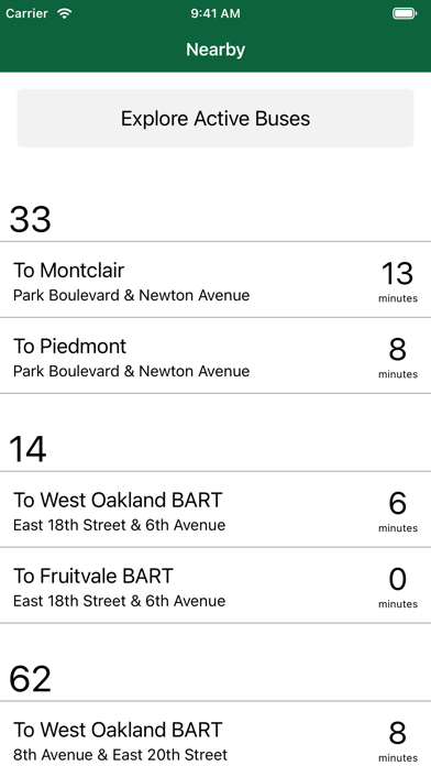 Schedules - AC Transit screenshot 3