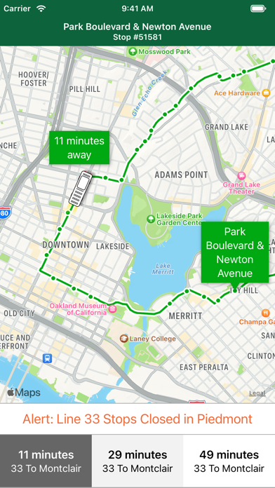 Schedules - AC Transit screenshot 2