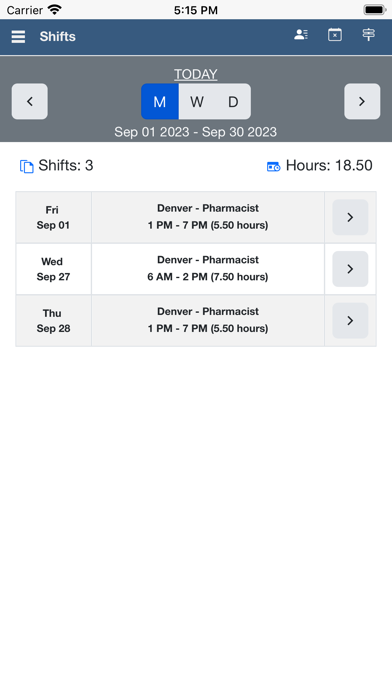 ScheduleSource TeamWork screenshot 3