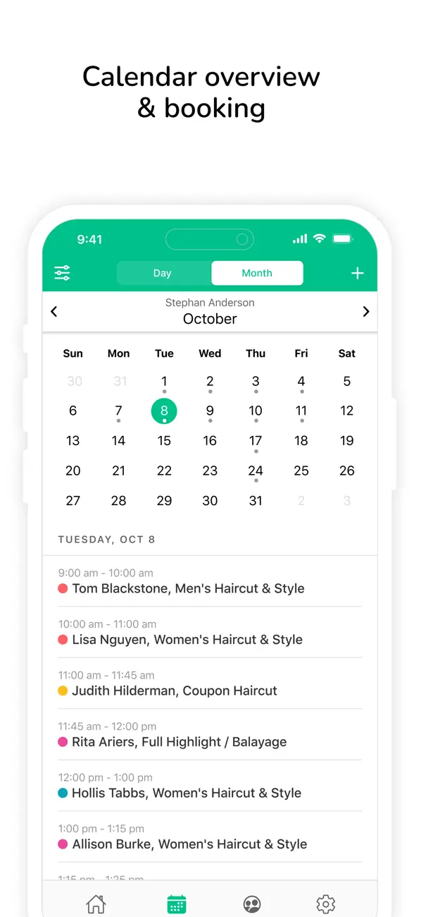 Schedulista: Online Scheduling screenshot 1