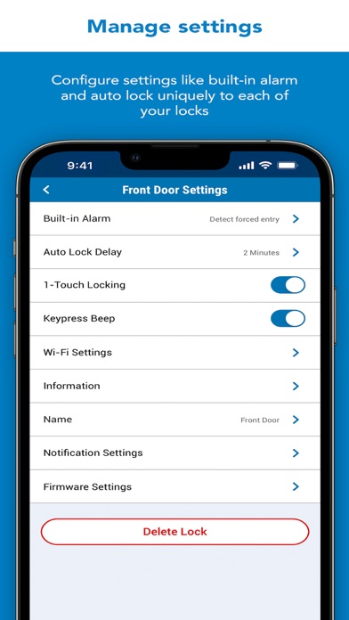 Schlage Home screenshot 1
