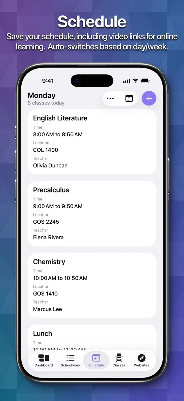 School Assistant – Planner screenshot 2