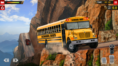 School Bus Uphill Driving screenshot 3