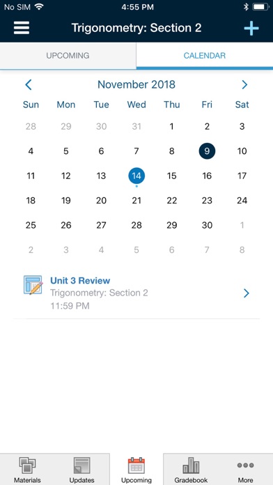 Schoology screenshot 1