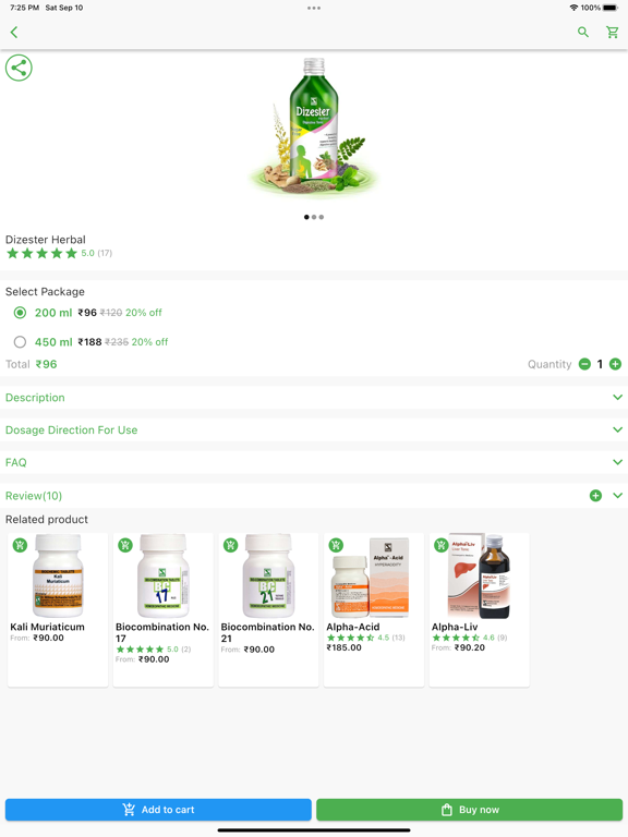 Schwabe India - Homeopathy screenshot 1
