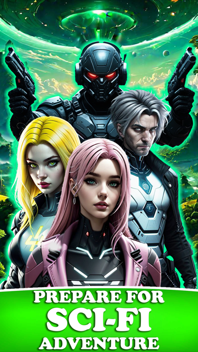 Sci-Fi Interactive Stories screenshot 5