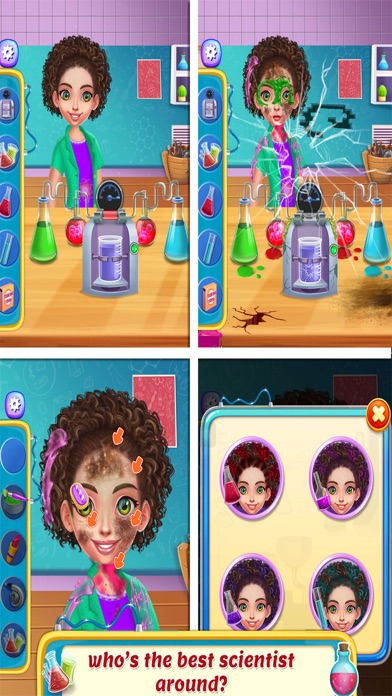 Science Experiments Lab - Scientist Girl screenshot 2