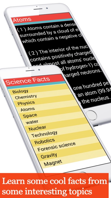 Science facts collection screenshot 2
