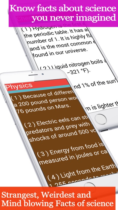 Science facts collection screenshot 4
