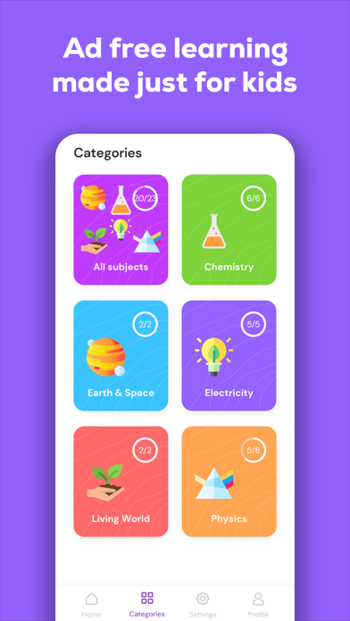 Science Kids Experiments in AR screenshot 1