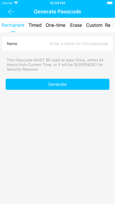 Sciener smart lock screenshot 2