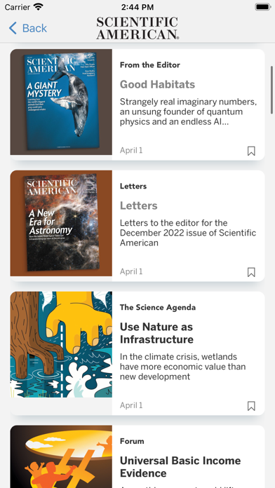 Scientific American screenshot 2
