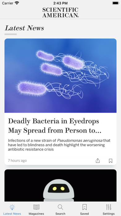 Scientific American screenshot 5
