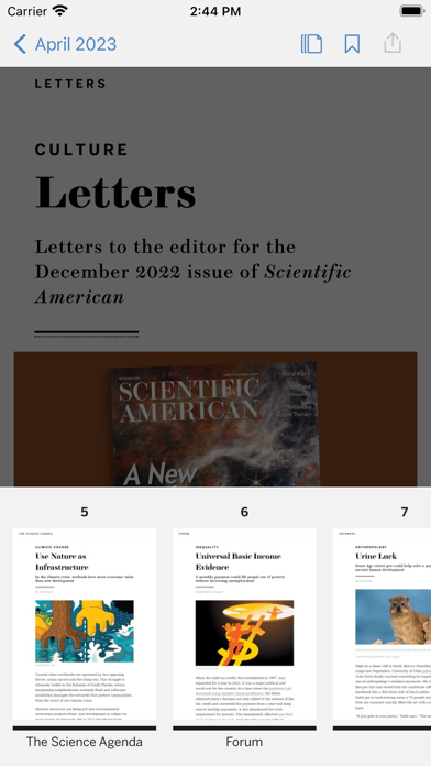 Scientific American screenshot 1