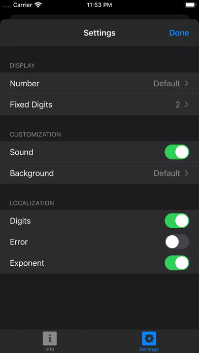 Scientific Calc screenshot 1