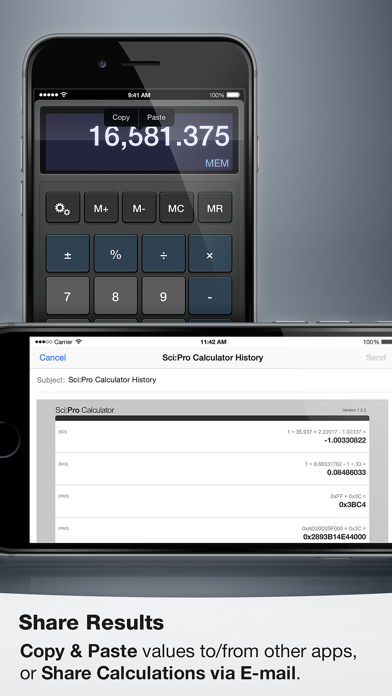 Sci:Pro Calculator screenshot 3