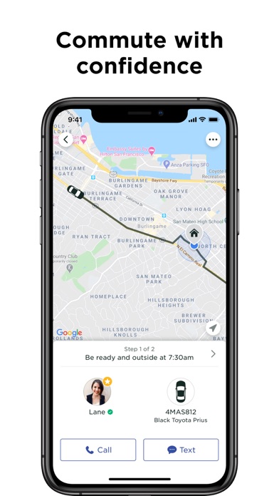 Scoop - Carpooling & Commuting screenshot 1