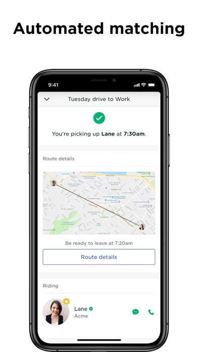 Scoop - Carpooling & Commuting screenshot 3