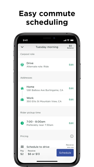 Scoop - Carpooling & Commuting screenshot 4