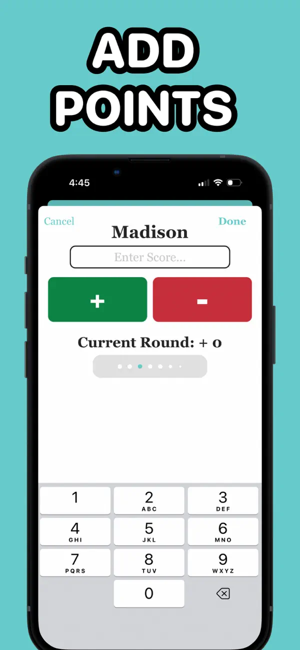 Score Keeper for Game Night screenshot 2