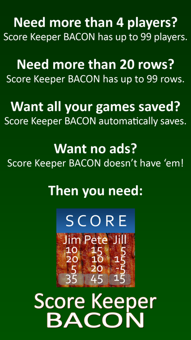 Score Keeper FREE screenshot 1