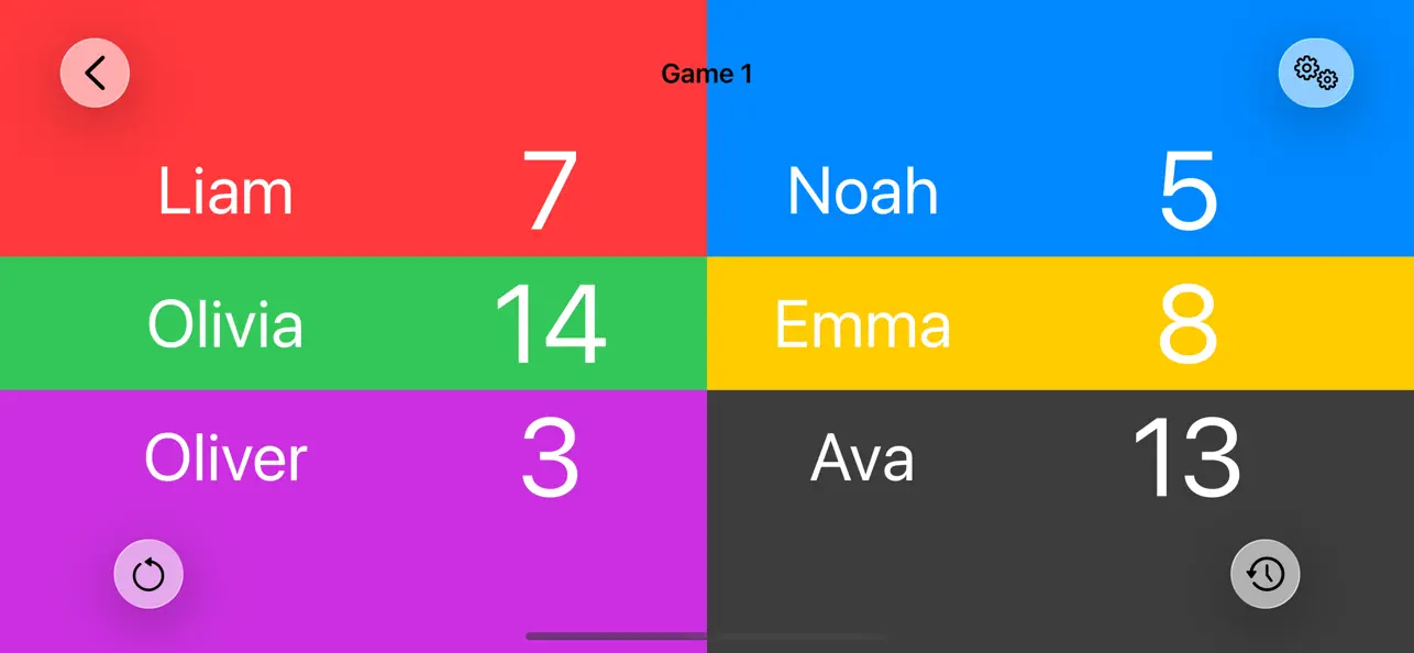 Score Keeper Point Counter screenshot 2