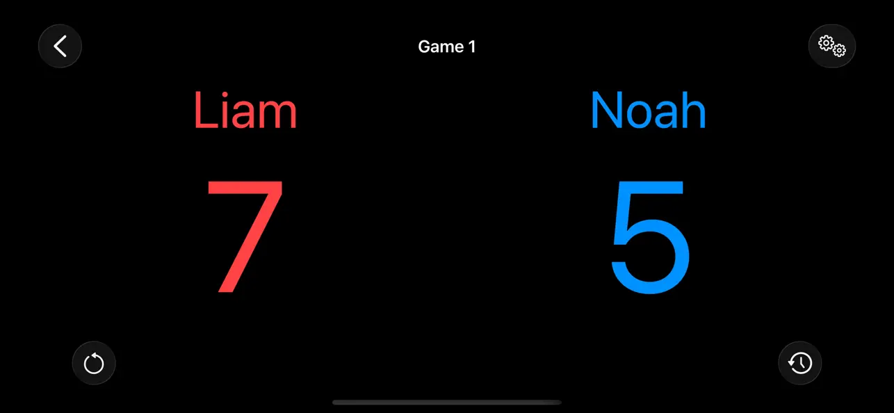 Score Keeper Point Counter screenshot 1