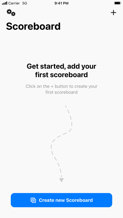 Scoreboard Go - Keep Score screenshot 1