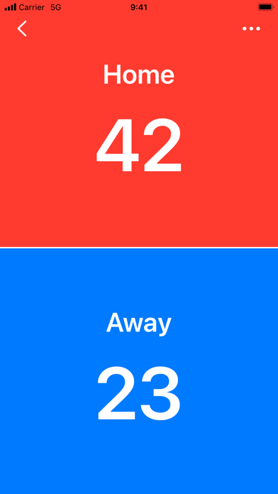 Scoreboard Go - Keep Score screenshot 4