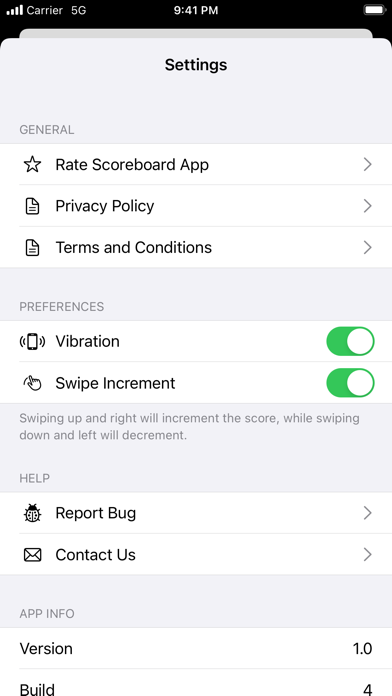 Scoreboard Go - Keep Score screenshot 2