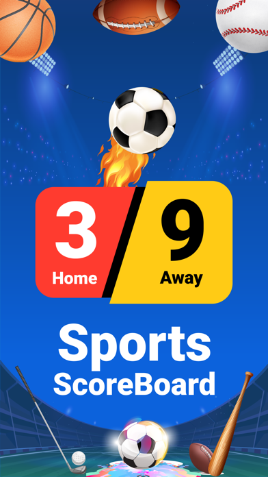 Scoreboard: Score Card Keeper screenshot 1