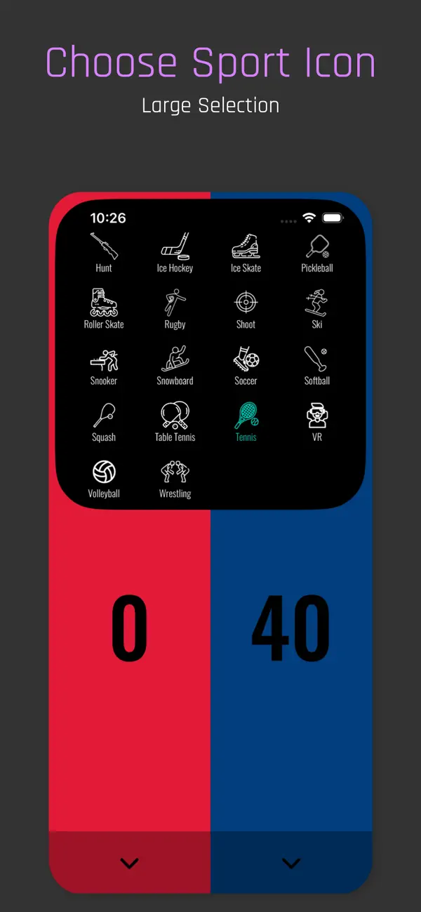 ScoreMate - Perfect Scoreboard screenshot 1