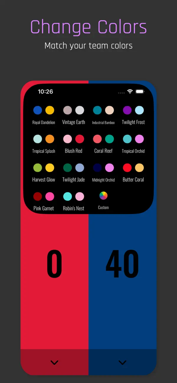 ScoreMate - Perfect Scoreboard screenshot 2