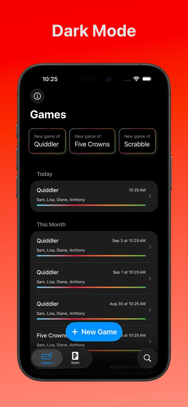 Scoreo - Score Keeper screenshot 2