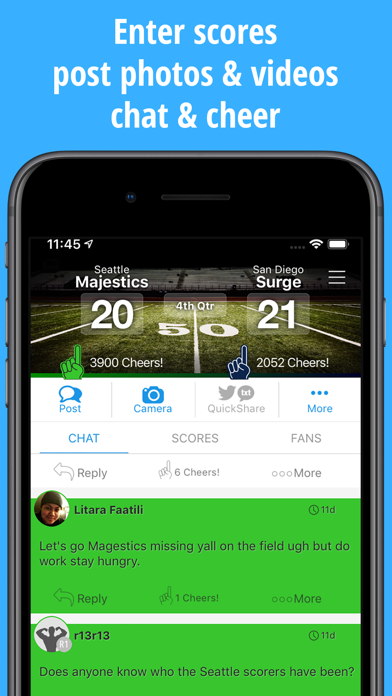 ScoreStream Sports Scores screenshot 3