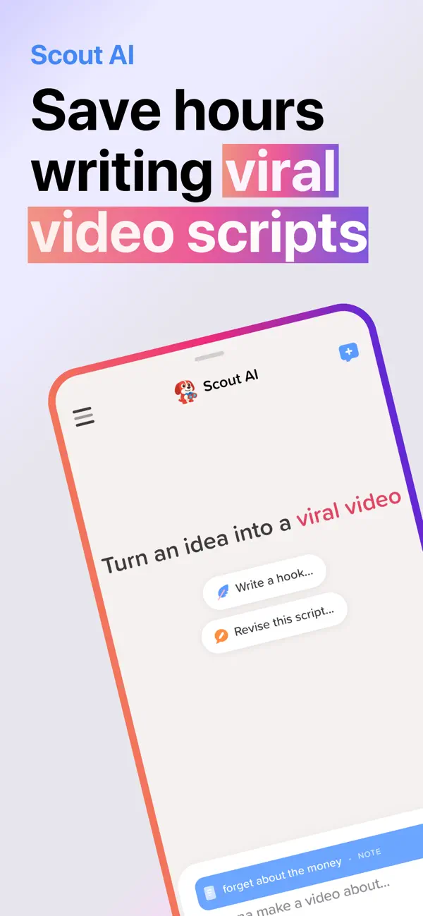 Scout AI: Viral Content Writer screenshot 6