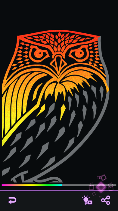 Scratch Art : Healing art game screenshot 2