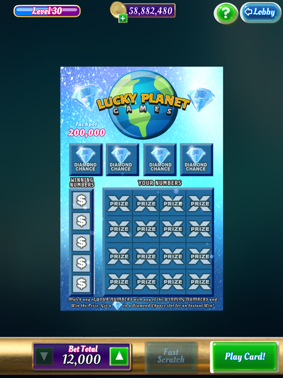 Scratch Off Lottery Casino screenshot 10