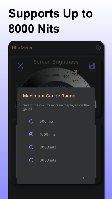 Screen Brightness Nits Meter screenshot 3