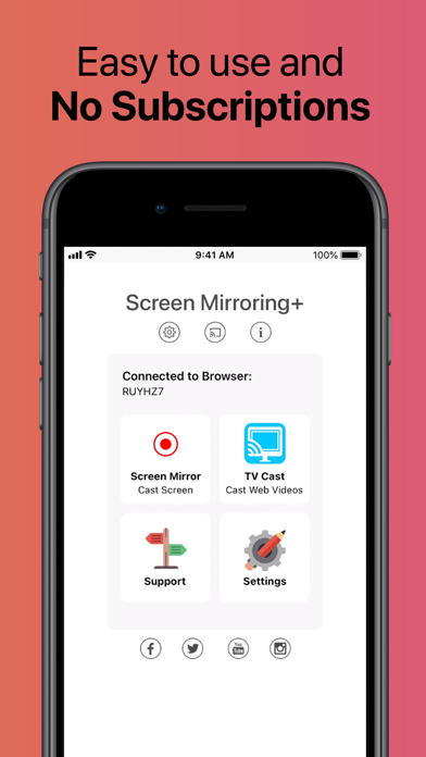 Screen Mirroring for Fire TV screenshot 1