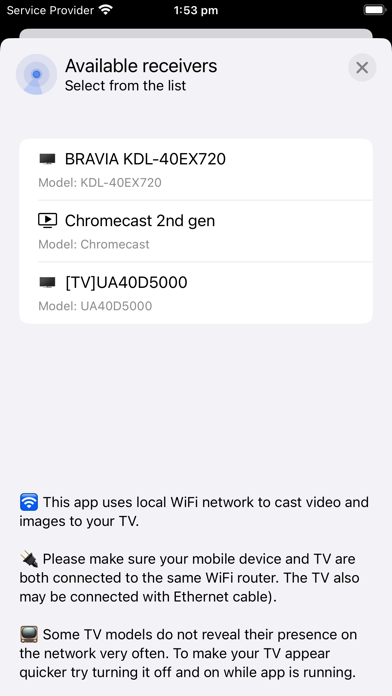 Screen Mirroring・View Smart TV screenshot 3