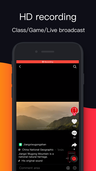 Screen Recorder-recording app. screenshot 1