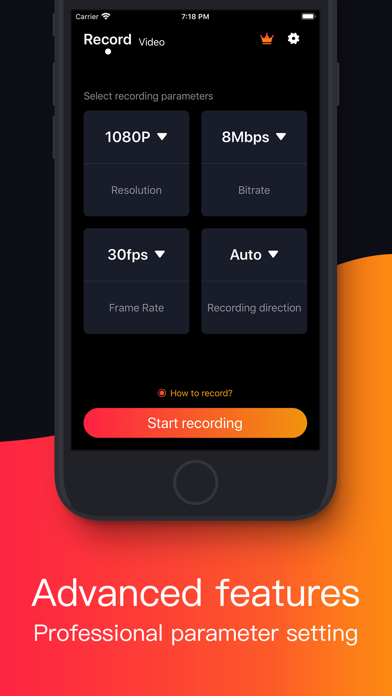 Screen Recorder-recording app. screenshot 3