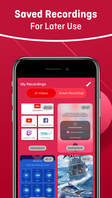 Screen Recorder Z - Livestream screenshot 1