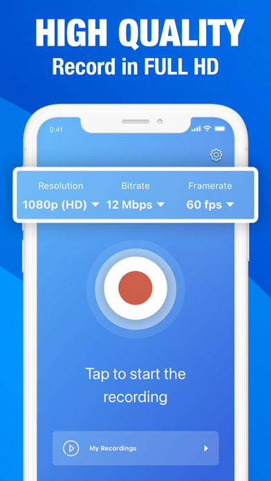 Screen recorder. Recording app screenshot 4