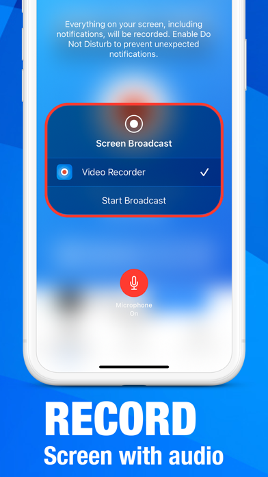 Screen recorder. Recording app screenshot 5