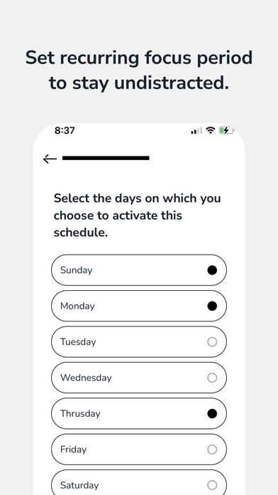 Screen Time Control: Unplugged screenshot 3