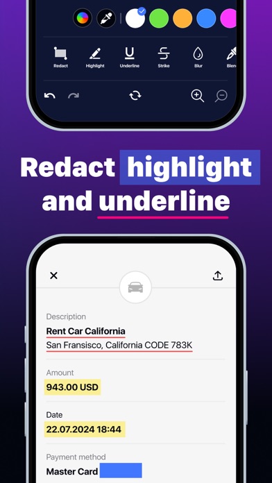 Screenshot Editor - Text Blur screenshot 4